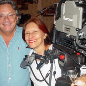 ANNAMARIA DIAS E JACQUES LAGÔA GRAVANDO NO ESTÚDIO – SBT