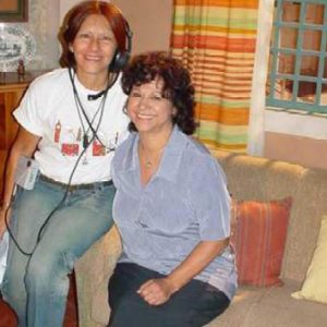 ANNAMARIA DIAS E MANUELITA LUSTOSA – EM SET DE GRAVAÇÃO