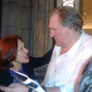 ANNAMARIA DIAS E GERARD DEPARDIEU