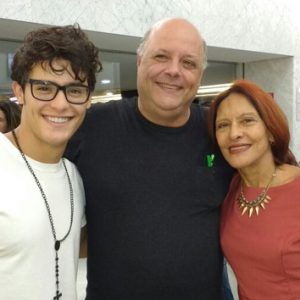 ANNAMARIA DIAS, RONEY FACCHINI E JULIO OLIVEIRA