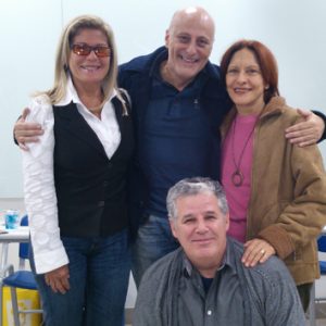 BRUNA GASGON, HAROLDO BLOTA, ANNAMARIA DIAS E SILVIO TOLEDO