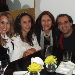 CARLA PAGANI, VERIDIANA TOLEDO, ANNAMARIA DIAS E MARCELO GALDINO