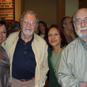 ANNAMARIA DIAS, SAUDOSA MANOELITA LUSTOSA, ANTONIO PETRIN E PAULO HESSE