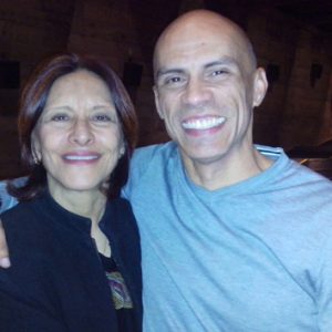 ANNAMARIA DIAS COM O PRODUTOR EDINHO RODRIGUES – DA BRANCALYONE PRODUÇÕES